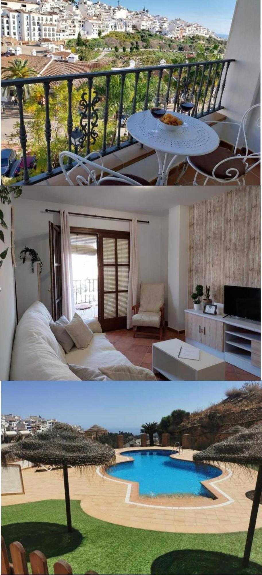 Apartamento Maria Platero Centrico Y Con Las Mejores Vistas Del Casco Antiguo La Montana Y El Mar Mediterraneo Frigiliana Εξωτερικό φωτογραφία